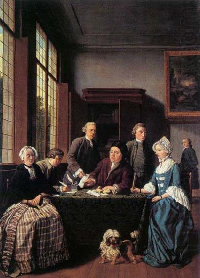HOREMANS, Jan Jozef II The Marriage Contract china oil painting image